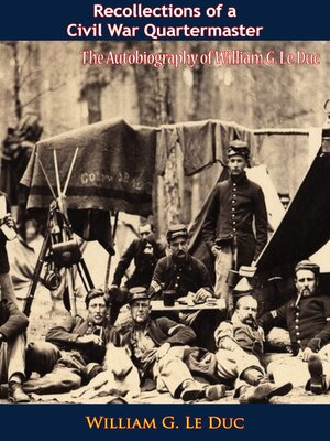 cover image of Recollections of a Civil War Quartermaster